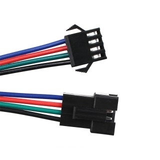 4P 20cm - SM2.54 Single Female Headed Terminal Wire