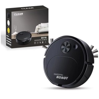 8018 Black - Dry and Wet 3-in-1 Smart Mop Robot