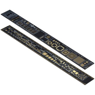 30cm Black - PCB EDA Measuring Scale