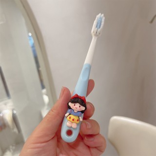 Snow Girl Sky Blue - Disney Cartoon Ultra-Soft Hair Toothbrush