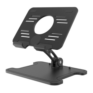 Black - Universal ABS Plastic Bracket for Mobile Phone or Tablet Computer
