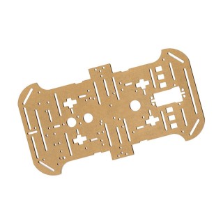 Transparent Capsule - Type-B 4WD Acrylic Smart Car Robot Platform