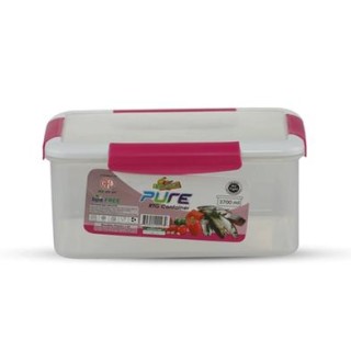 3700ml Pink - Four Way Lock Pure RTG Container