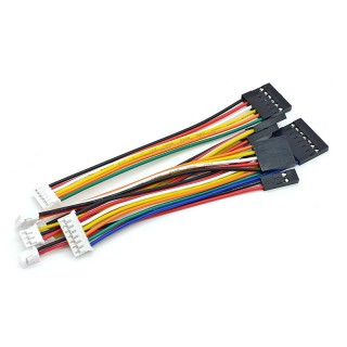 3P 20cm - PH2.0 to DuPont 2.54 Colored Terminal Wire