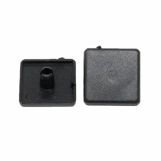 2020 Black - Plastic End Cap Cover Plates For Aluminum Profile Extrusion of 2 Pieces