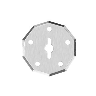 4cm Silver - Octagonal Blade for Rechargeable Electric Scissors