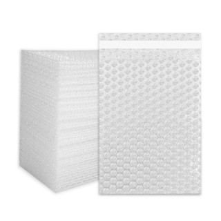 15x20cm Transparent - 8C Self Sealing Bubble Mailer of 10 Pieces