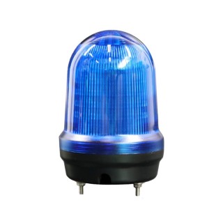 2W Blue - N-1101J N-90 LED Multifunctional Rotating Warning Alarm