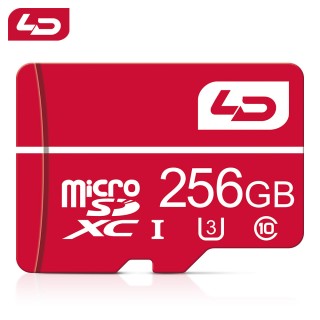 256GB Red - Red TF Micro SD Memory Card
