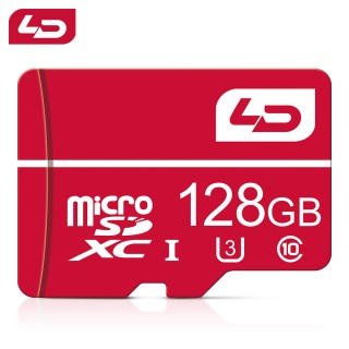 128GB Red - Red TF Micro SD Memory Card