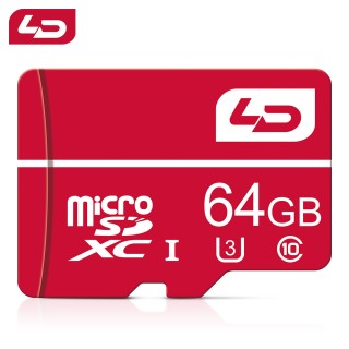 64GB Red - Red TF Micro SD Memory Card
