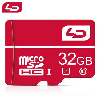 32GB Red - Red TF Micro SD Memory Card