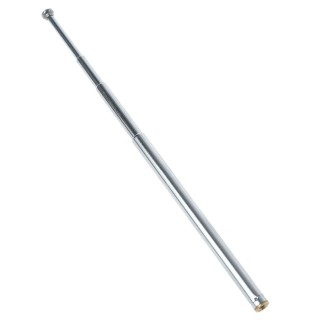 30cm Silver - Stainless Steel Telescopic Pull Rod Antenna