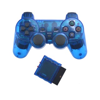 PS2 Blue - 2.4GHz Wireless Joystick Shield with Receiver