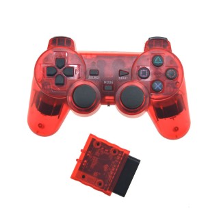 PS2 Red - 2.4GHz Wireless Joystick Shield with Receiver