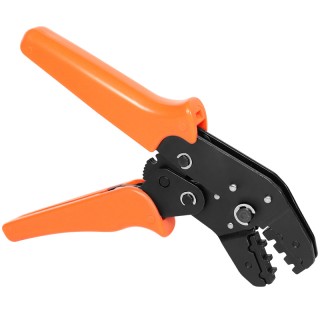 Orange - SN-28B Ratchet Crimping Pliers for Pre-Insulated Terminals