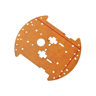 Transparent I Shaped - RM22 Bottom Acrylic Robot Platform