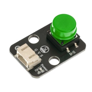 3P PH2.0 Green - HS-KEY1-L Single Round Capped Tactile Switch Shield