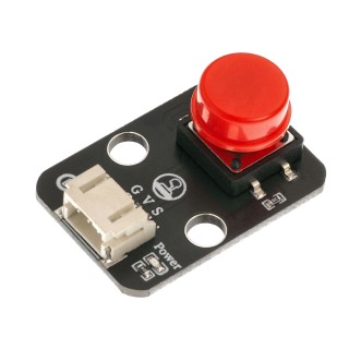 3P PH2.0 Red - HS-KEY1-L Single Round Capped Tactile Switch Shield