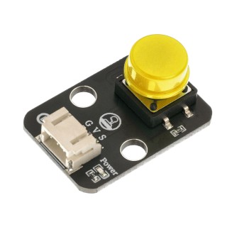 3P PH2.0 Yellow - HS-KEY1-L Single Round Capped Tactile Switch Shield