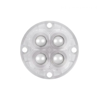 Transparent Rubber - Single Bead Self-Adhesive Universal Wheel Base