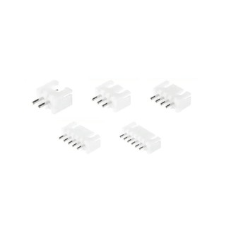 3P White - XH2.54 Vertical Female Headed JST Connector of 10 Pieces
