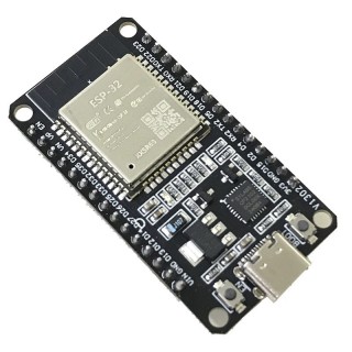 Type C Black - CP2102 Chip ESP32 Development Board for IoT