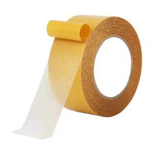 5cm White - Glassine Paper Double-Sided Self-Adhesive Mesh Tape