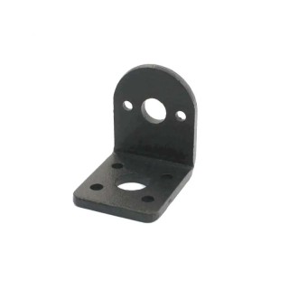 O Black - JGA25-310 DC Motor Metal Bracket