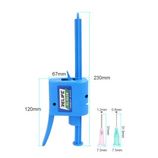 30cc Blue &ndash; RL-062B Manual Dispenser Needle Booster